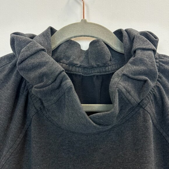 Lululemon After All Pullover Heathered Black Size 10 - Picture 9 of 16